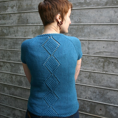 Diamond Back Sweater Pattern