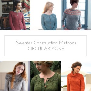 sweater construction circular yoke